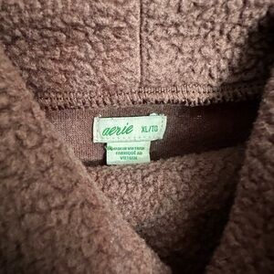 Aerie Brown Fleece